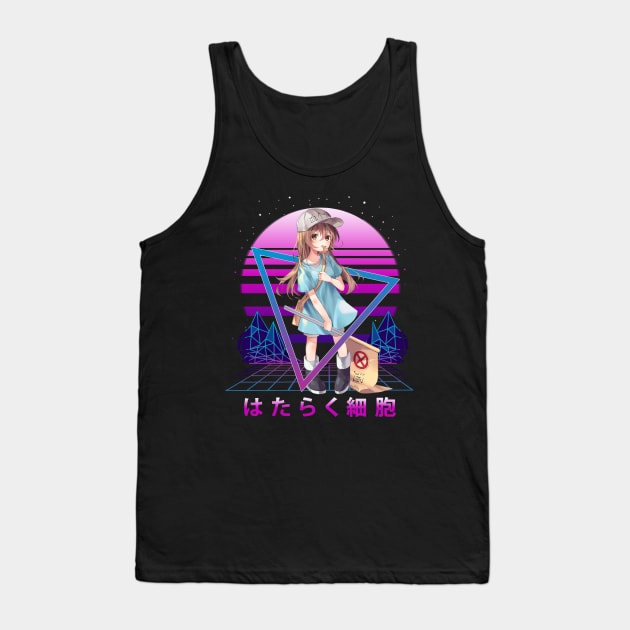 Graphic Platelet Fantasy Japanes Anime Tank Top by QuickMart